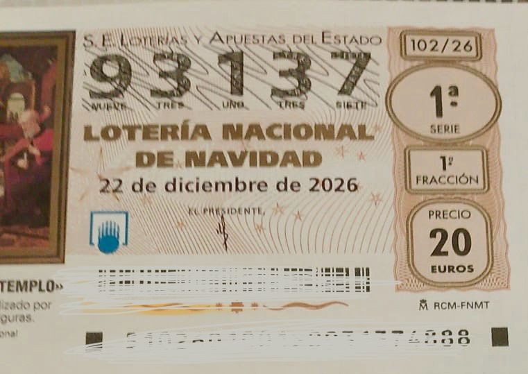 LOTERIA DE NAVIDAD 2026